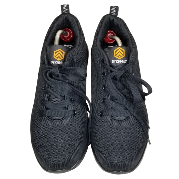 DYKHMILY Air Cushion Steel Toe Shoes for Women Slip Resistant Safety Sneakers - Picture 1 of 14